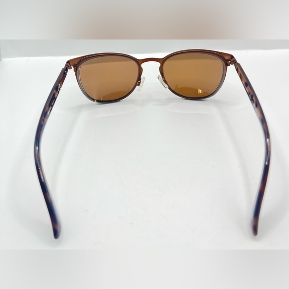 Invu 155-C2 Bronze Oval Sunglasses Frames Only - Picture 6 of 8